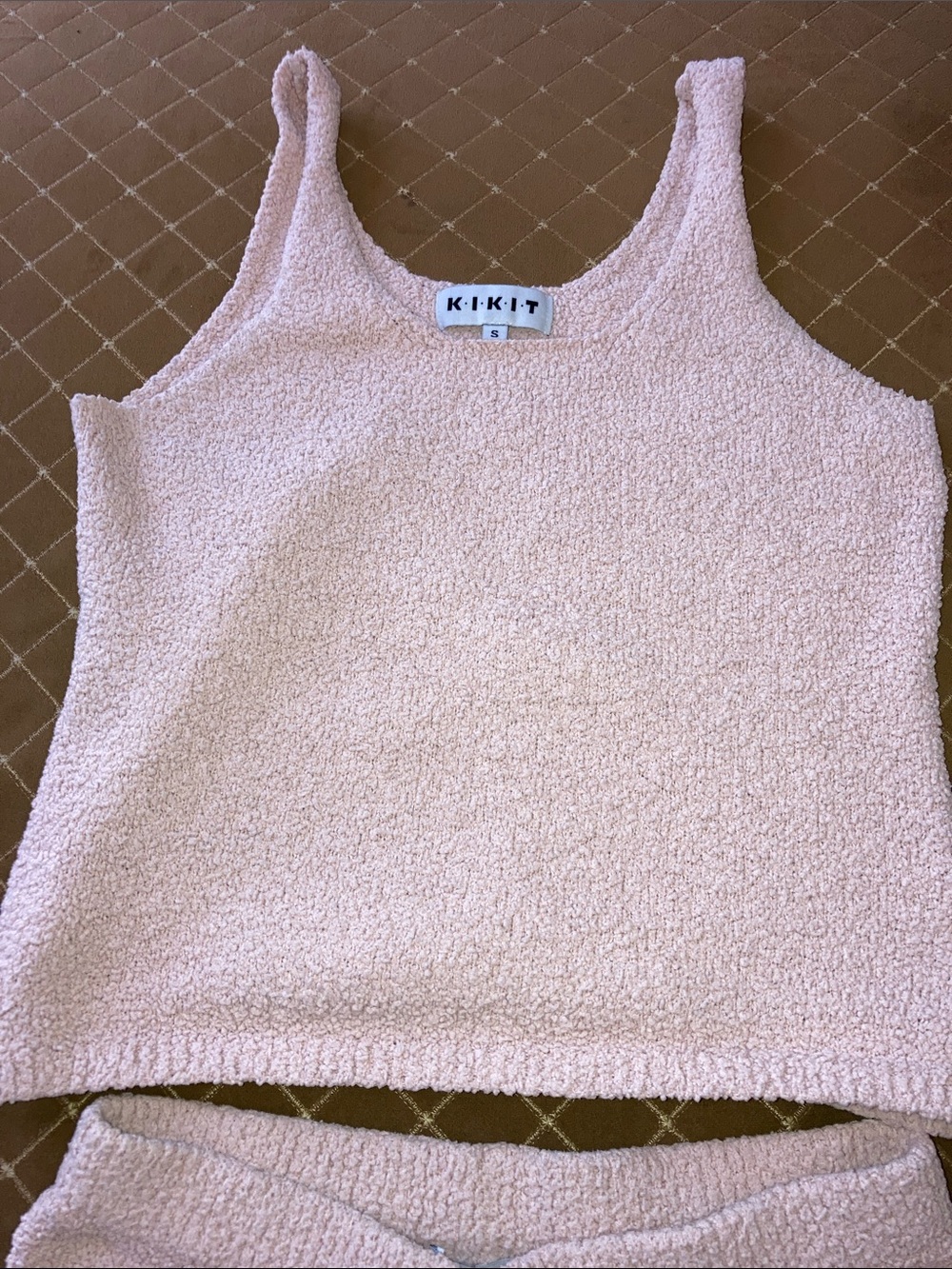 Kiki·K Cozy Pink Tank & Shorts Sleep Set - Picture 3 of 7